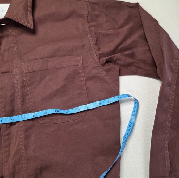 BR/HTG-SF-78 Banana Republic Reissue M Chocolate Rust Utility Jumpsuit Gorpcore - Picture 13 of 16